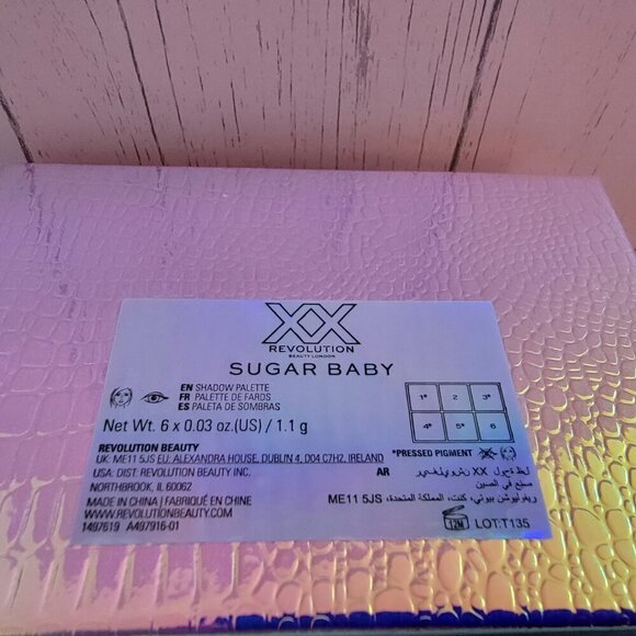 Revolution Beauty London Sugar Baby Eyeshadow Palette - New - Picture 4 of 7